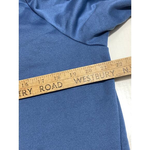 Vintage Nike Men’s Club Fleece Hoodie Size Medium Blue EUC - Picture 6 of 10